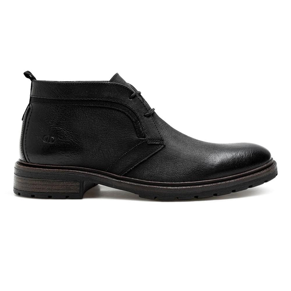 Bota Couro Democrata Masculina Garage Astro Cano Curto 301101