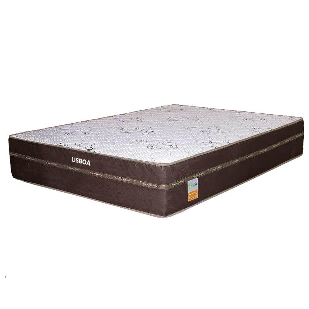 Colchão Lisboa Casal Molas Ensacadas 24x188x138 Ecotec
