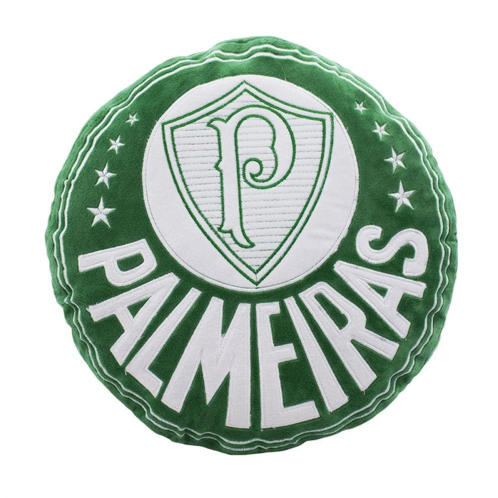 Almofada Escudo Palmeiras 40 X 37 X 16 Cm
