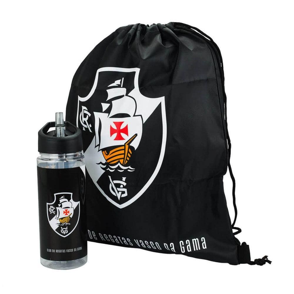 Garrafa Vasco Plástica 450 ML Com Sacochila - EAS026-7