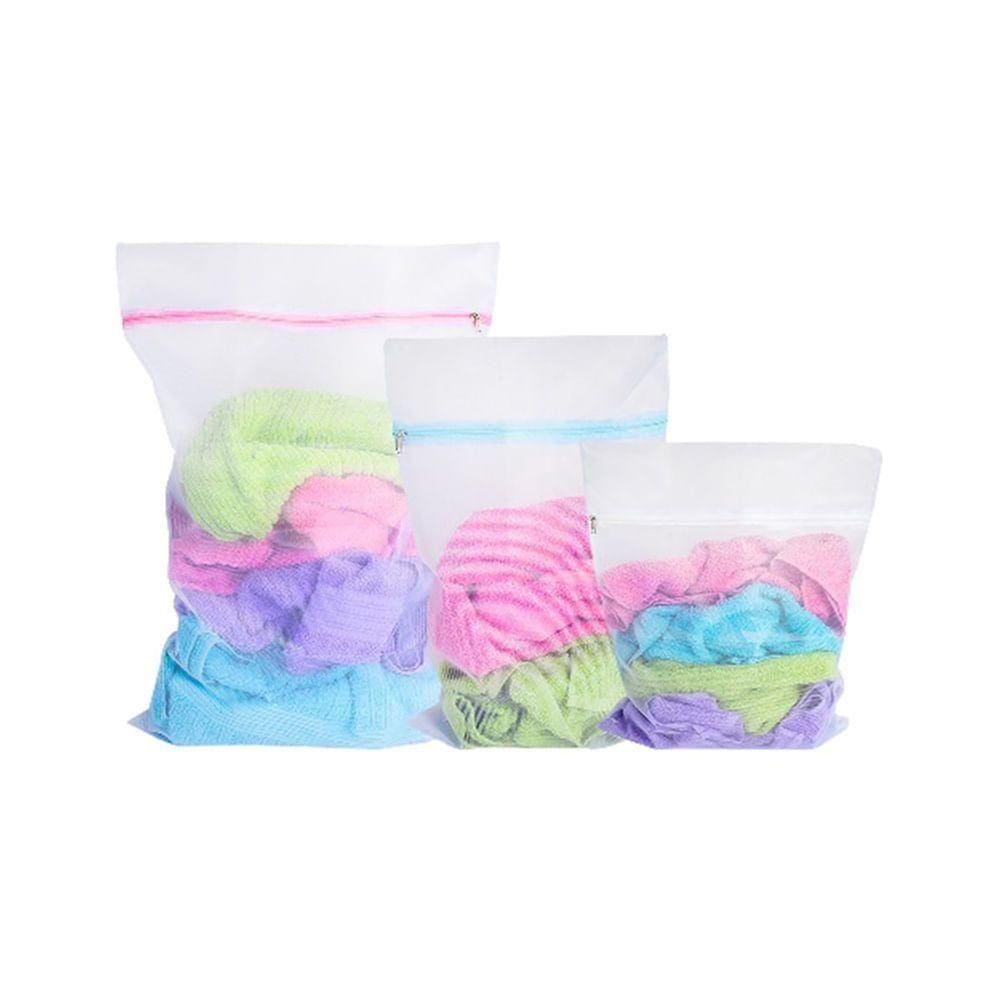 Kit De Saco Com Zíper Para Lavar Roupas Para P-m-g - Secalux