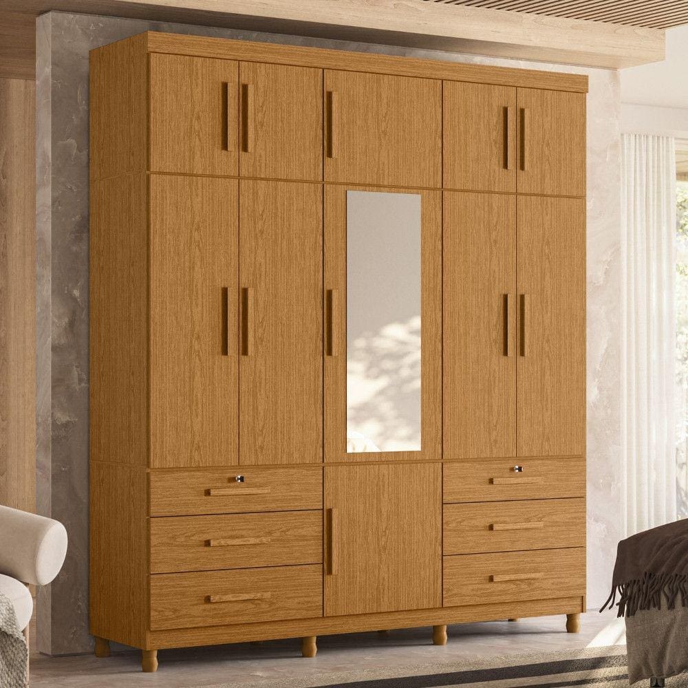 Guarda Roupa Casal 11 Portas 6 Gavetas Triton Plus Albatroz