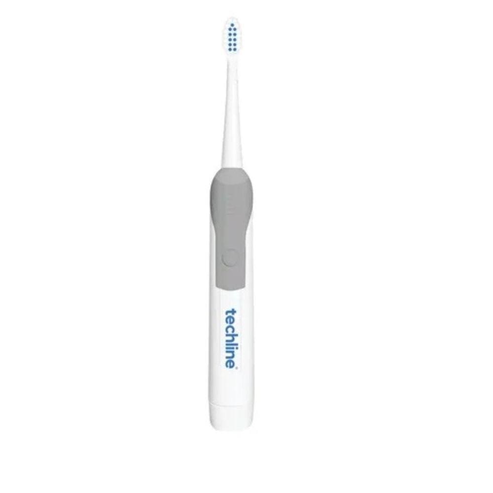 Escova Dental a Pilhas Eda01 Cinza - Techline