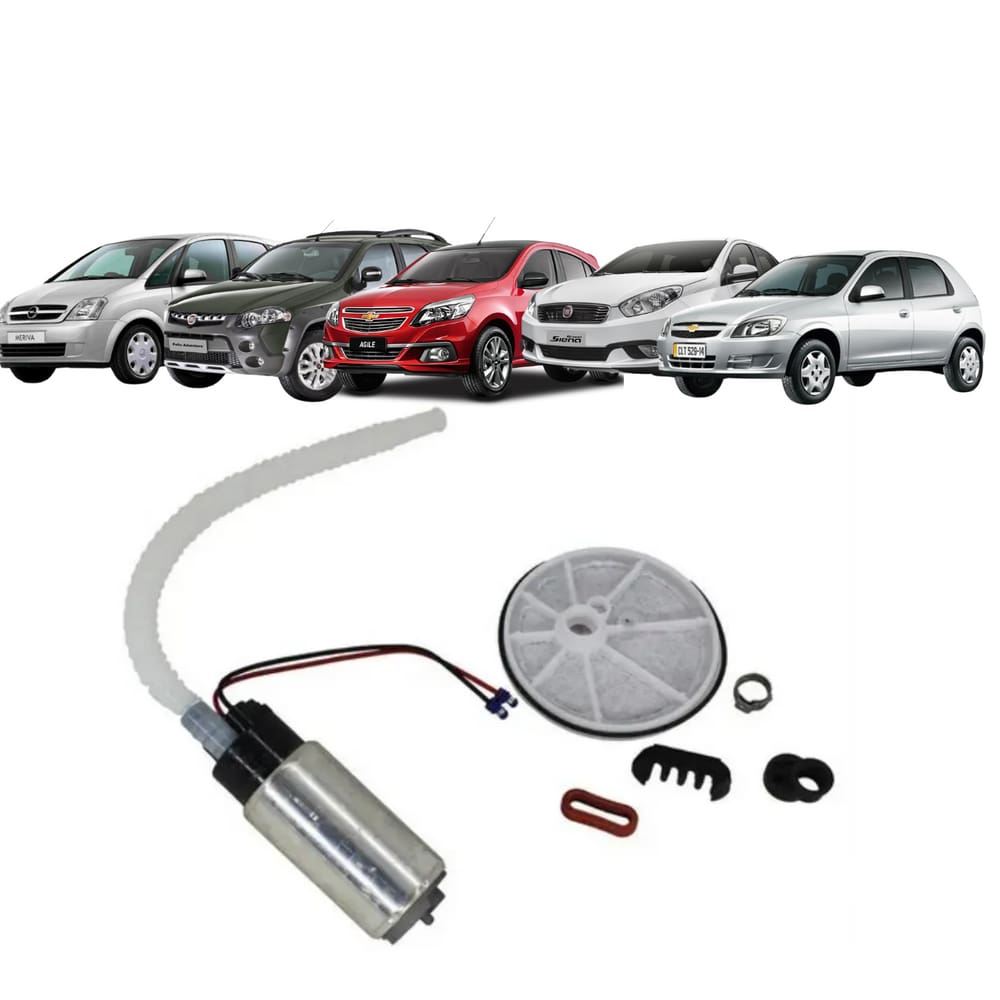 Bomba Combustível Bosch Chevrolet Celta Super Flexpower 1.0L 8V SOHC L4 2005 A 2009