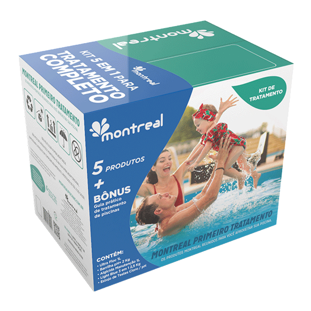 Kit Tratamento Completo 5 Em 1  - Montreal