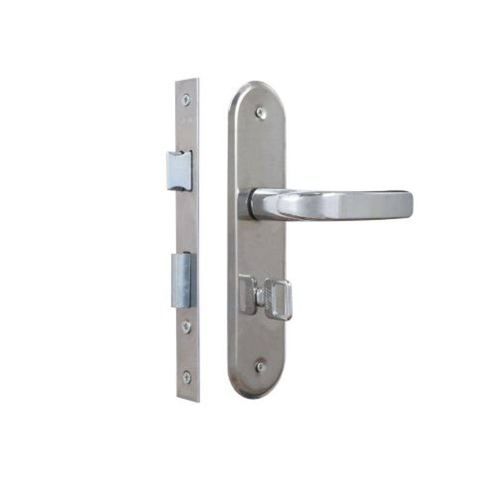 Fechadura 40 Stilo Alavanca Cromado Wc - Mgm
