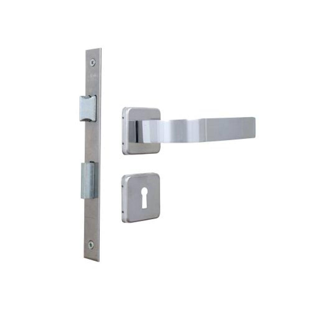 Fechadura Interna 40 Roseta Modena Cromado - Mgm