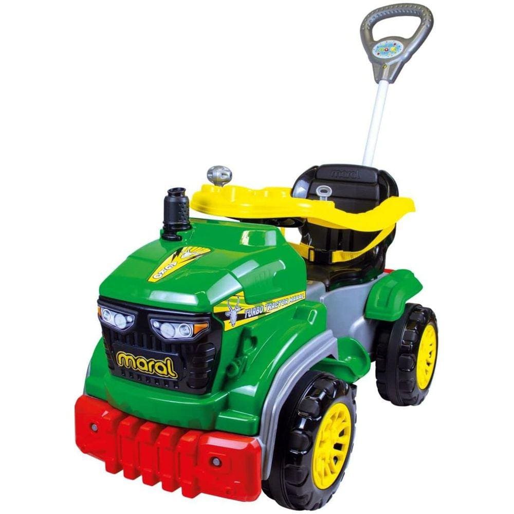 Tractor Agro Pedal e Passeio Veiculo Infantil Maral - Verde 12 mmeses +