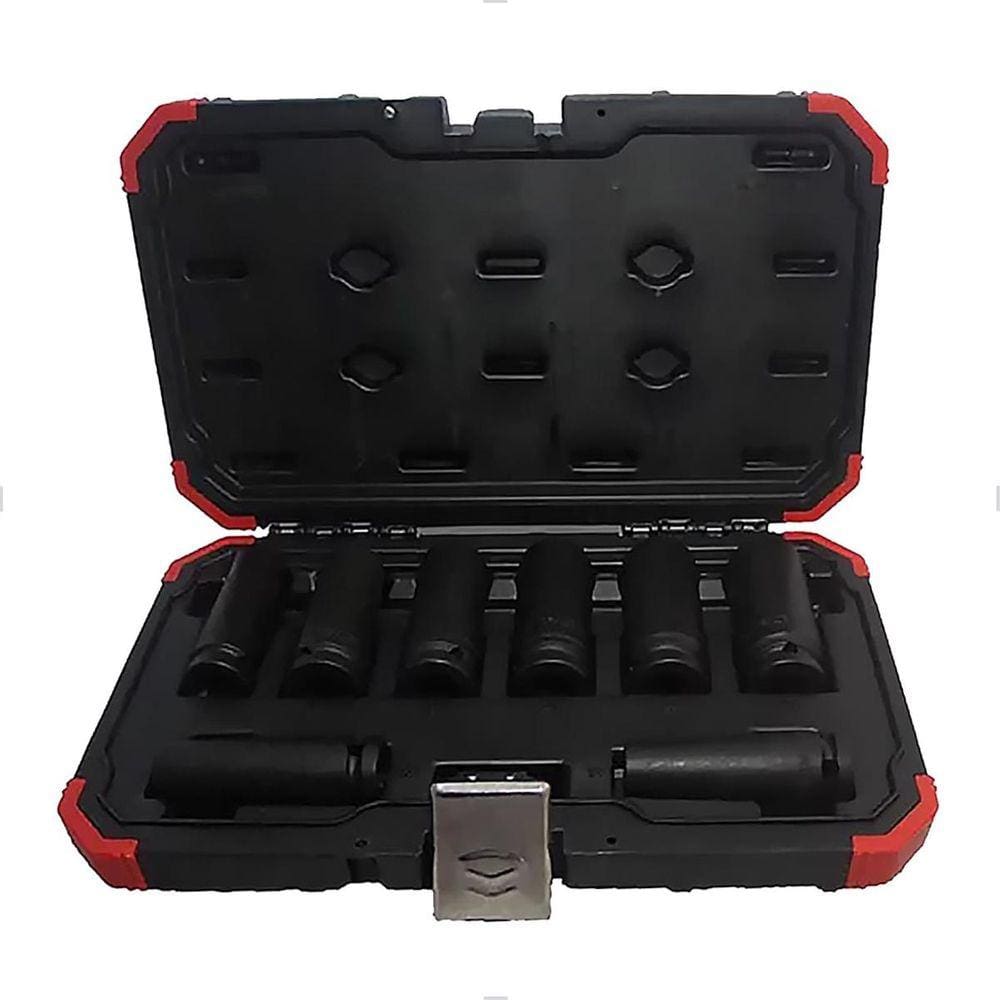 Conjunto de Soquete Sextavado 10x24mm 1/2`` 12pçs R63003012 Gedore