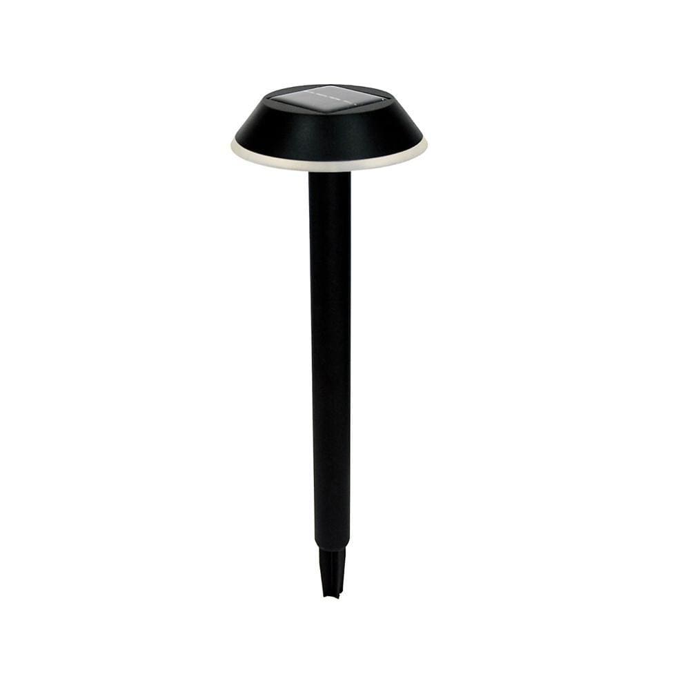 Espeto Baliz Solar Solis Pr 2w Biv 2unidades Preto Gaya