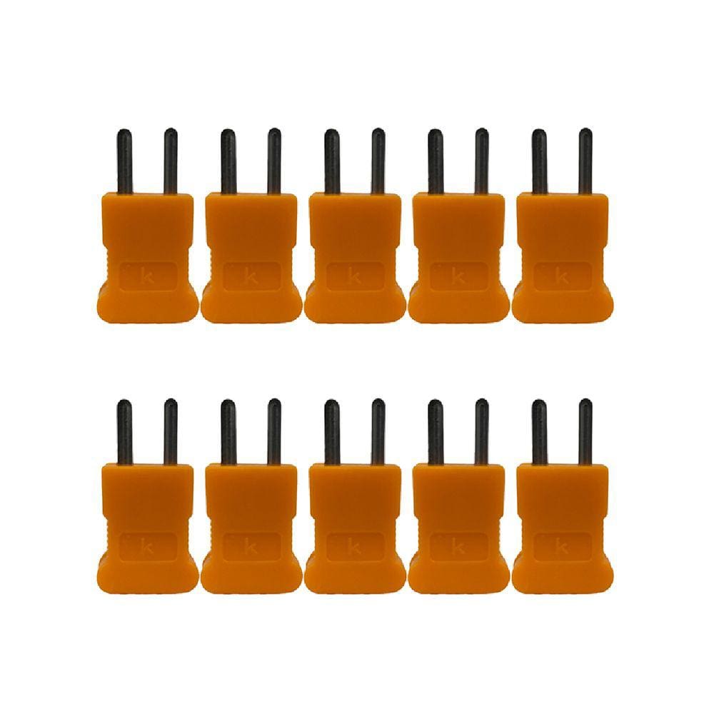 Kit 10 Conector Mini Tipo K Macho Adaptador Utilizado Sensor S-01K A S-09K Instrutherm