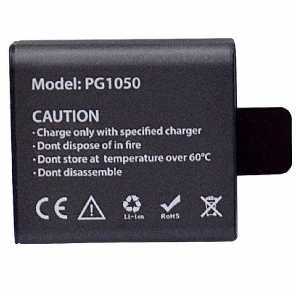 Bateria Eken Pg1050 Li-Ion 3.7 V 1050Mah Extra Para Câmera H9r H9rs H6s Sjcam H9rs S60 M10