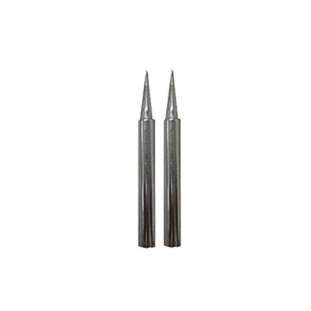Kit 2 Ponta Ferro Pf-600 Tipo Agulha Fina 1,0Mm Utilizada Estação Solda Esd-900 Es-910 Instrutherm