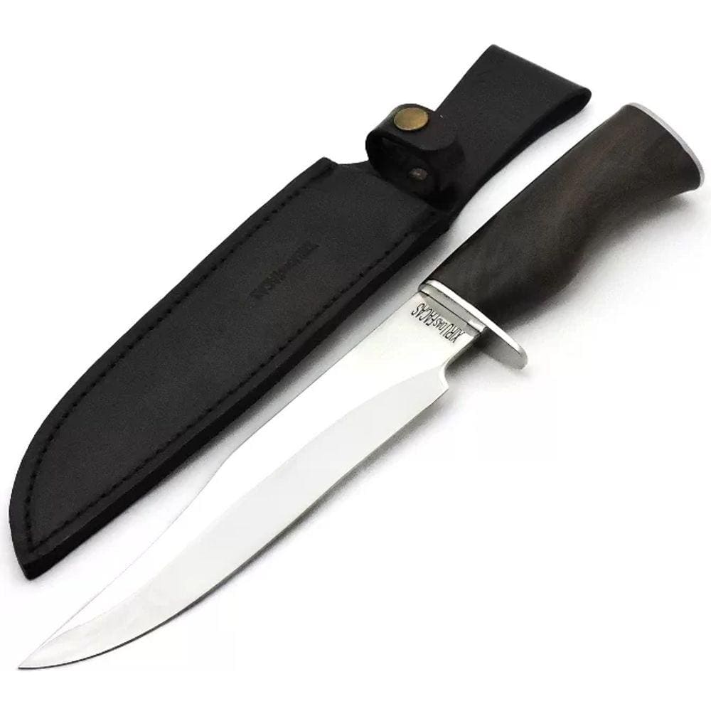 Faca Artesanal Inox para Caça Pesca - 7 pol.