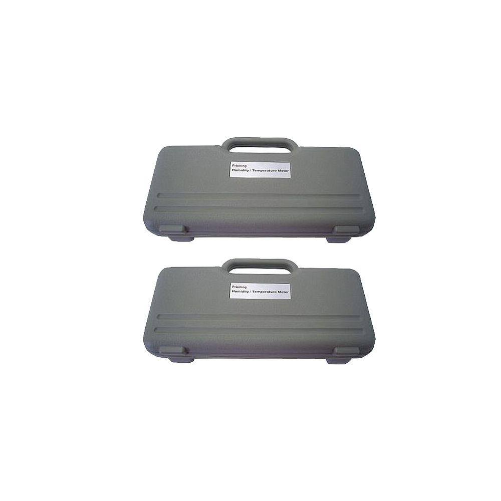 Kit 2 Maleta Transporte 360x184x67 Estojo Termômetro Htr-157/158 Thr-140 Instrutherm