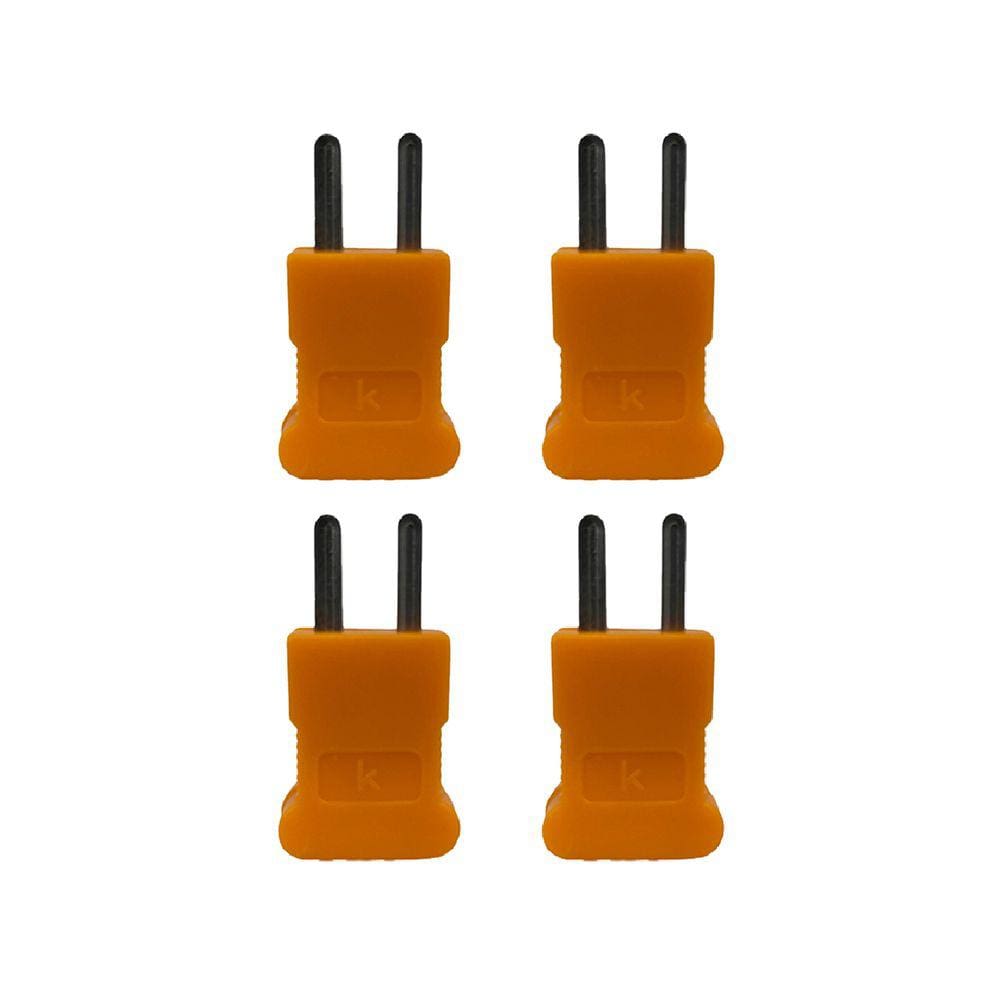 Kit 4 Conector Mini Tipo K Macho Adaptador Utilizado Sensor S-01K A S-09K Instrutherm