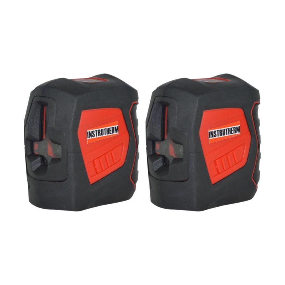 Kit 2 Nível A Laser 20m Horizontal Vertical Alerta Compensador Amortecimento NL-20 Portátil Instrutherm