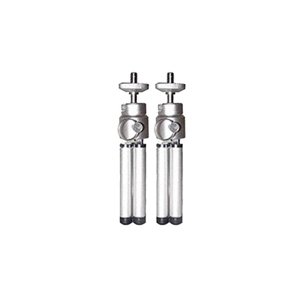Kit 2 Tripé Suporte Pernas Cabeçote Ajustável Utilizado Decibelimetro Modelo Dec Instrutherm