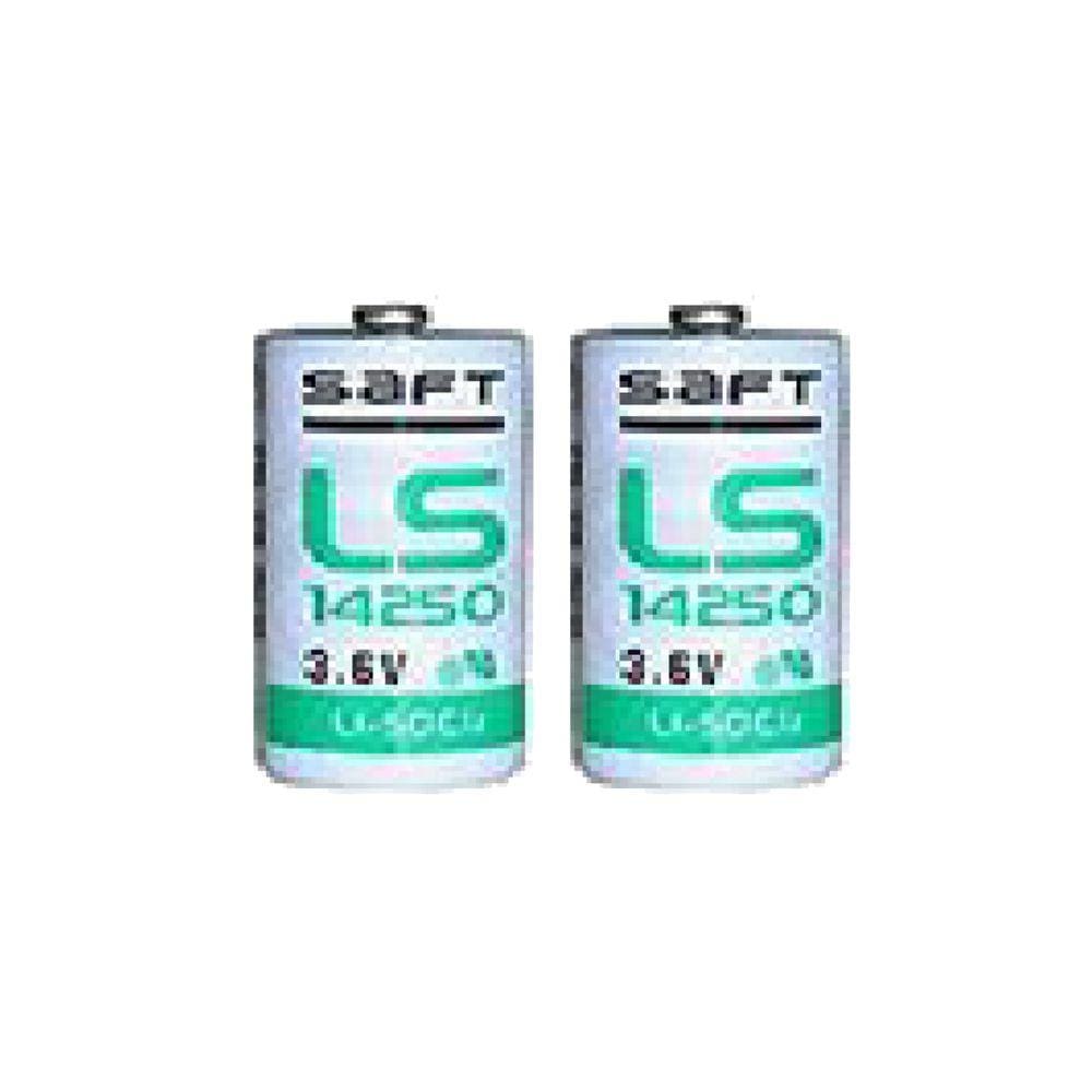 Kit 2 Bateria Ls14250 Corrente 1200 mAh Lithium 3,6V Utilizada Equipamentos Ht-70/400/500 Dt-100 Instrutherm