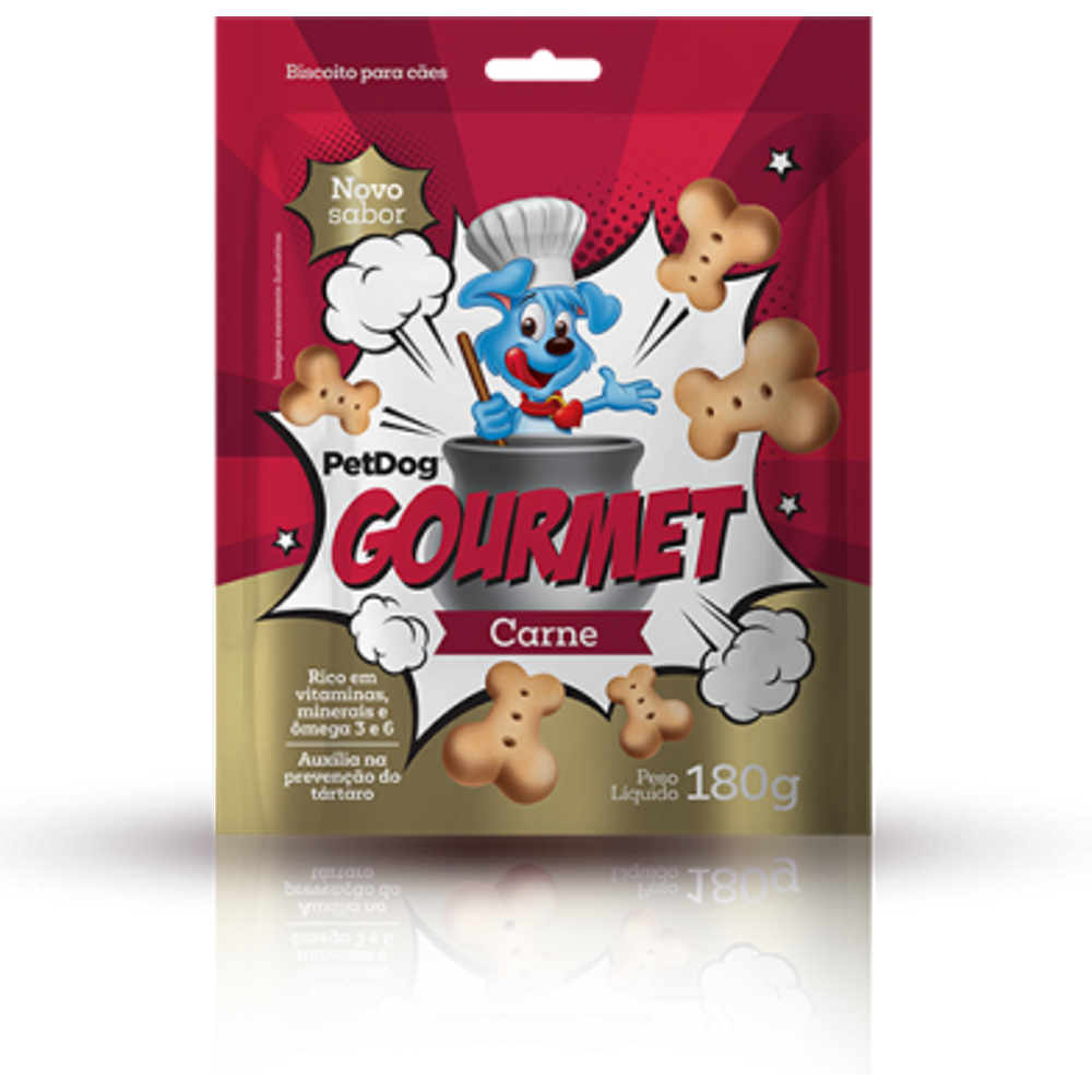 Biscoito Pet Dog Carne 180G