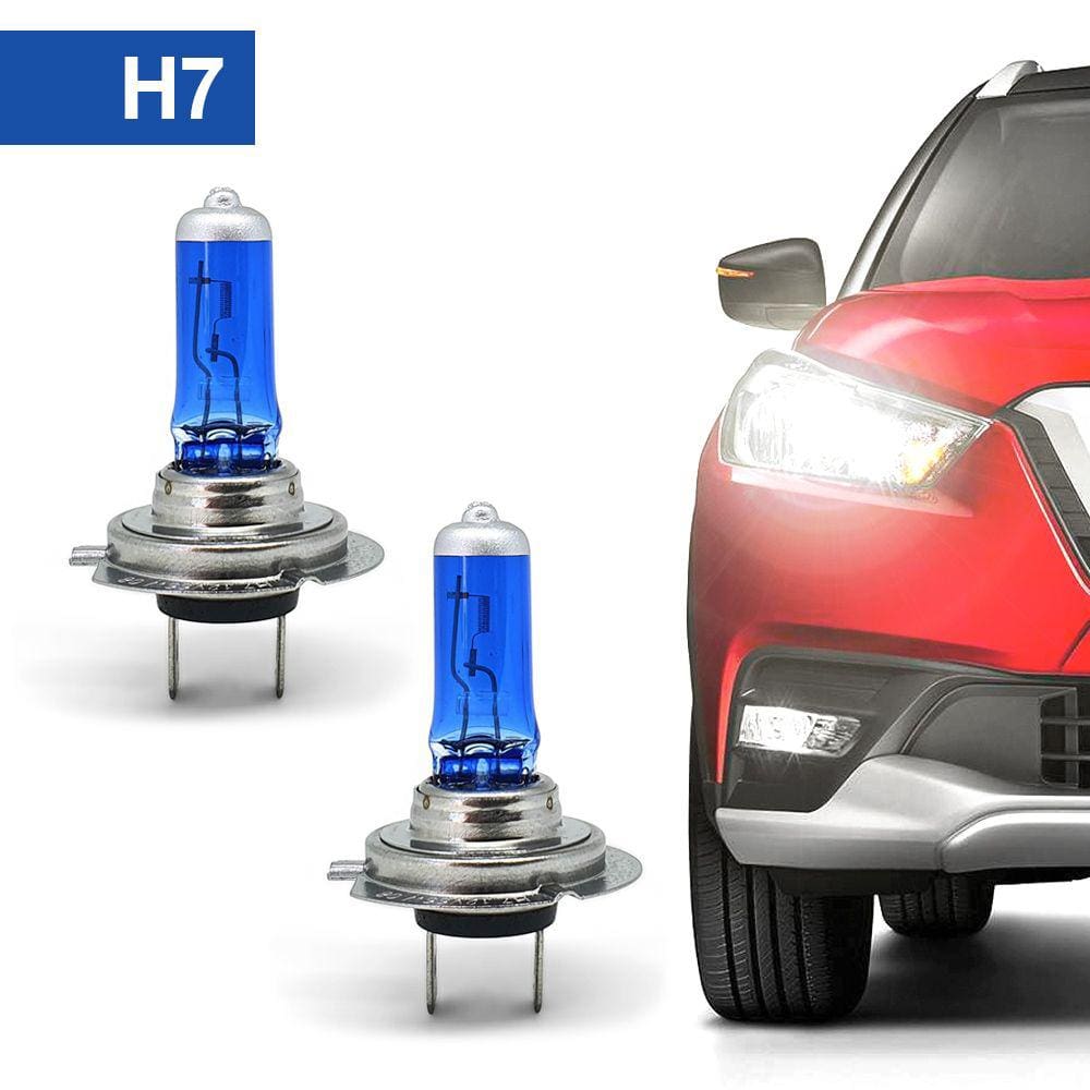 Par Lâmpadas H7 Farol Baixo Fiat Palio G4 Super Branca Halogena Inmetro Gerlux 2008 2009 2010 2011 2012