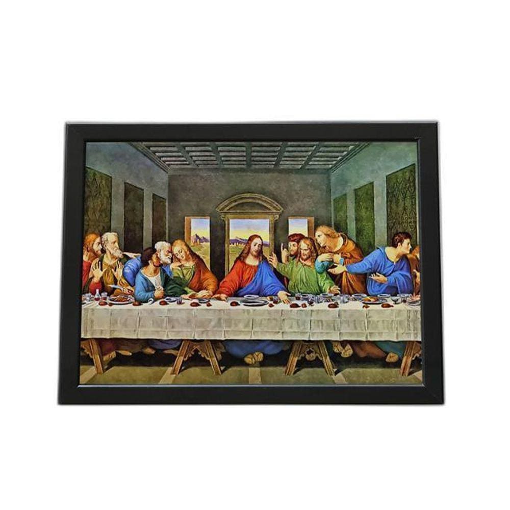 Quadro Com Moldura Ultima Ceia 03 H Ultima-Ceia-03-H-M1