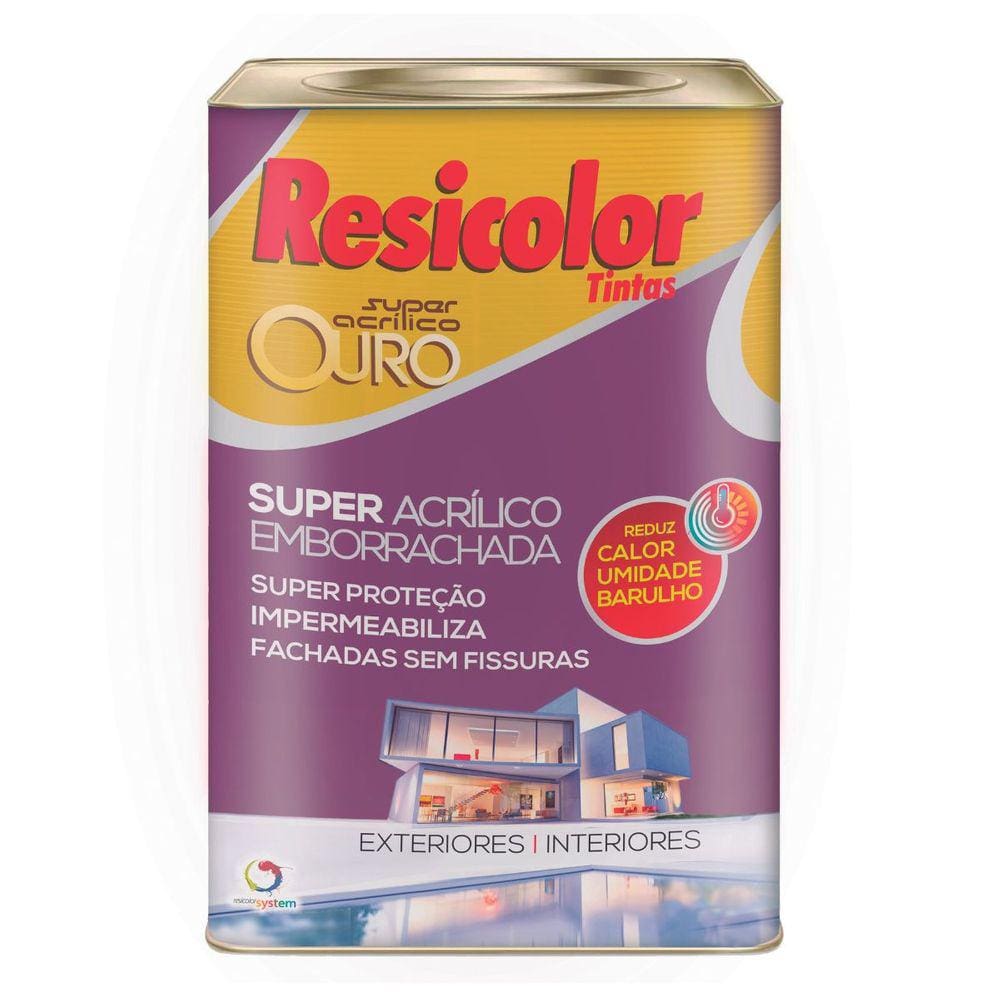 Base clara emborrachada ouro 16,2l | resicolor