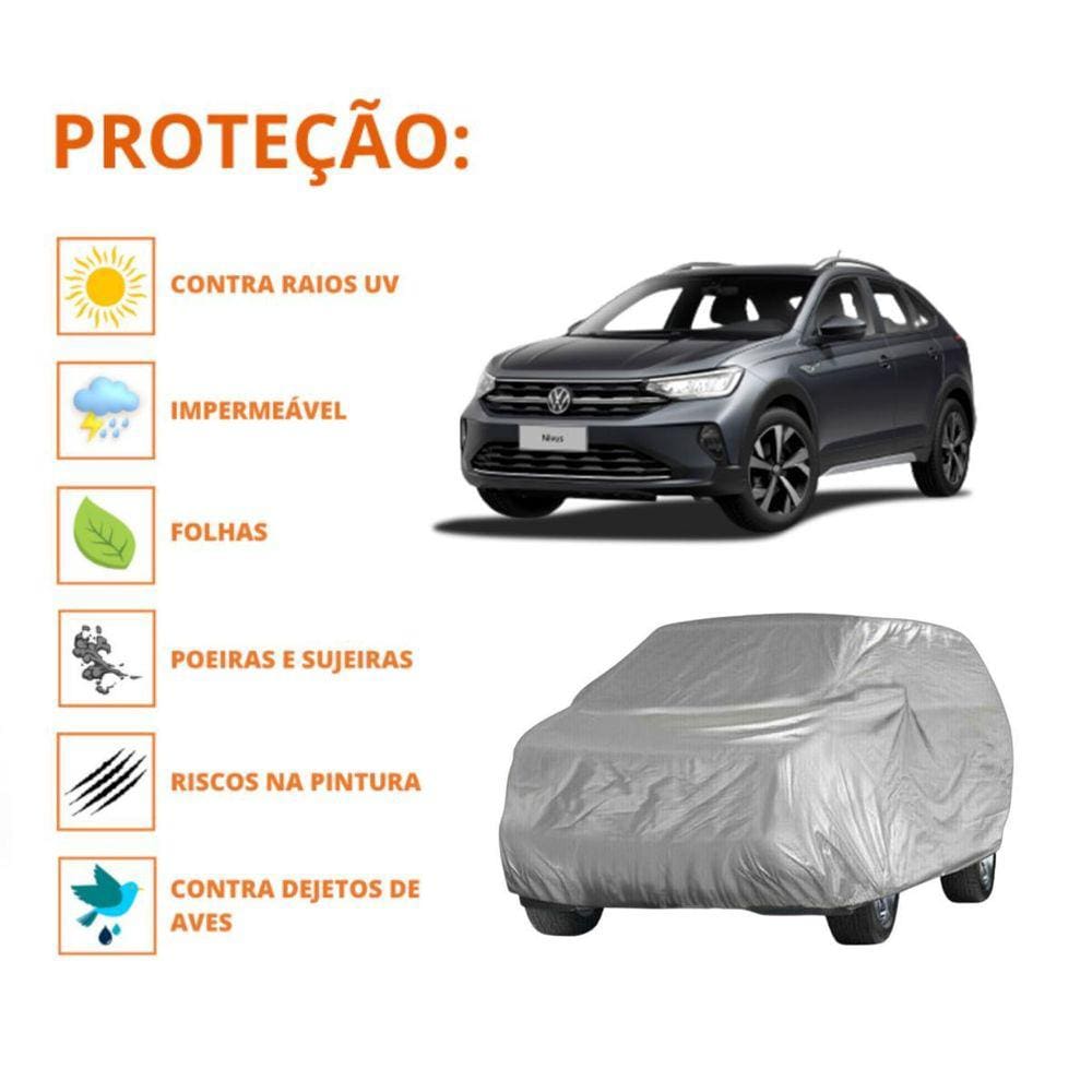 Capa Cobrir Carro Volkswagen Nivus Com Proteção Impermeável