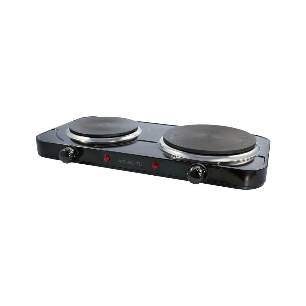 Fogão Elétrico De Mesa Agratto Fmp-02 2 Pratos Preto 220v