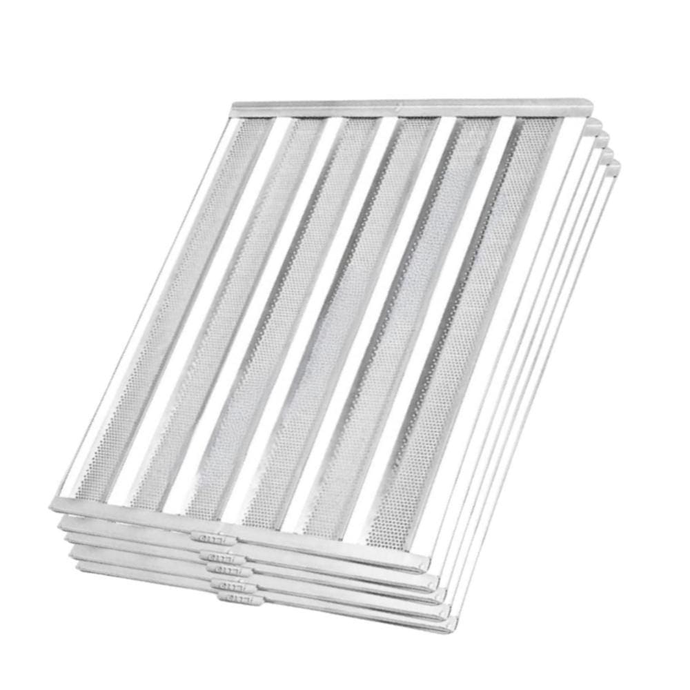 5 Assadeiras 58X70 Para Pao Frances 6 Tiras De 7Cm Imeca
