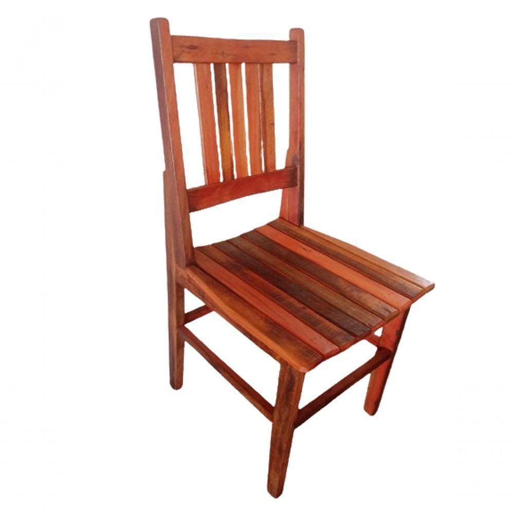 Cadeira Para Mesa A.r De - Madeira Maciça Demolição 92cmx45mtx45cm