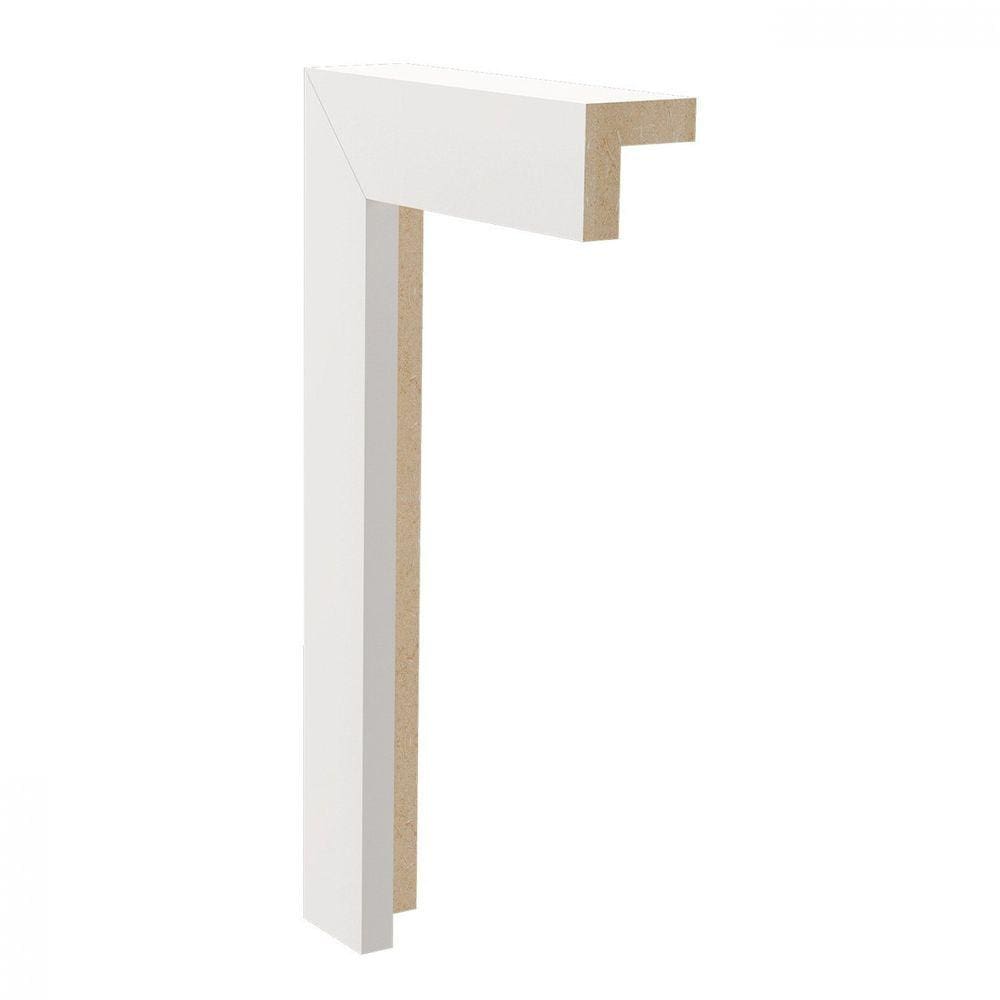 Arremate MDF 250 Moldufama 15mmx2,5cm Branco