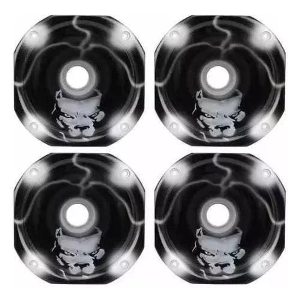 Kit 4 Corneta Curta Lc 14-50 Rosca Driver Grafitada Pitbull
