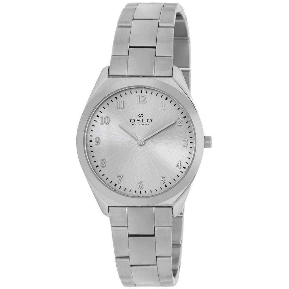 Relógio Oslo Feminino Ref: Ofbsss9t0029 S2sx Slim Prateado