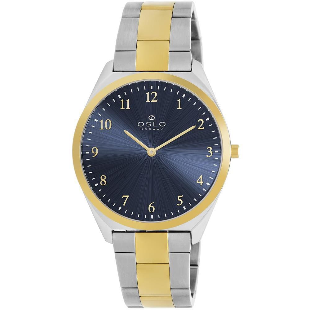 Relógio Oslo Masculino Ref: Omtsss9t0020 D2sk Slim Bicolor
