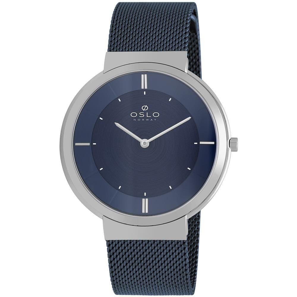 Relógio Oslo Masculino Ref: Omtsss9t0018 D1dx Slim Mesh Bicolor