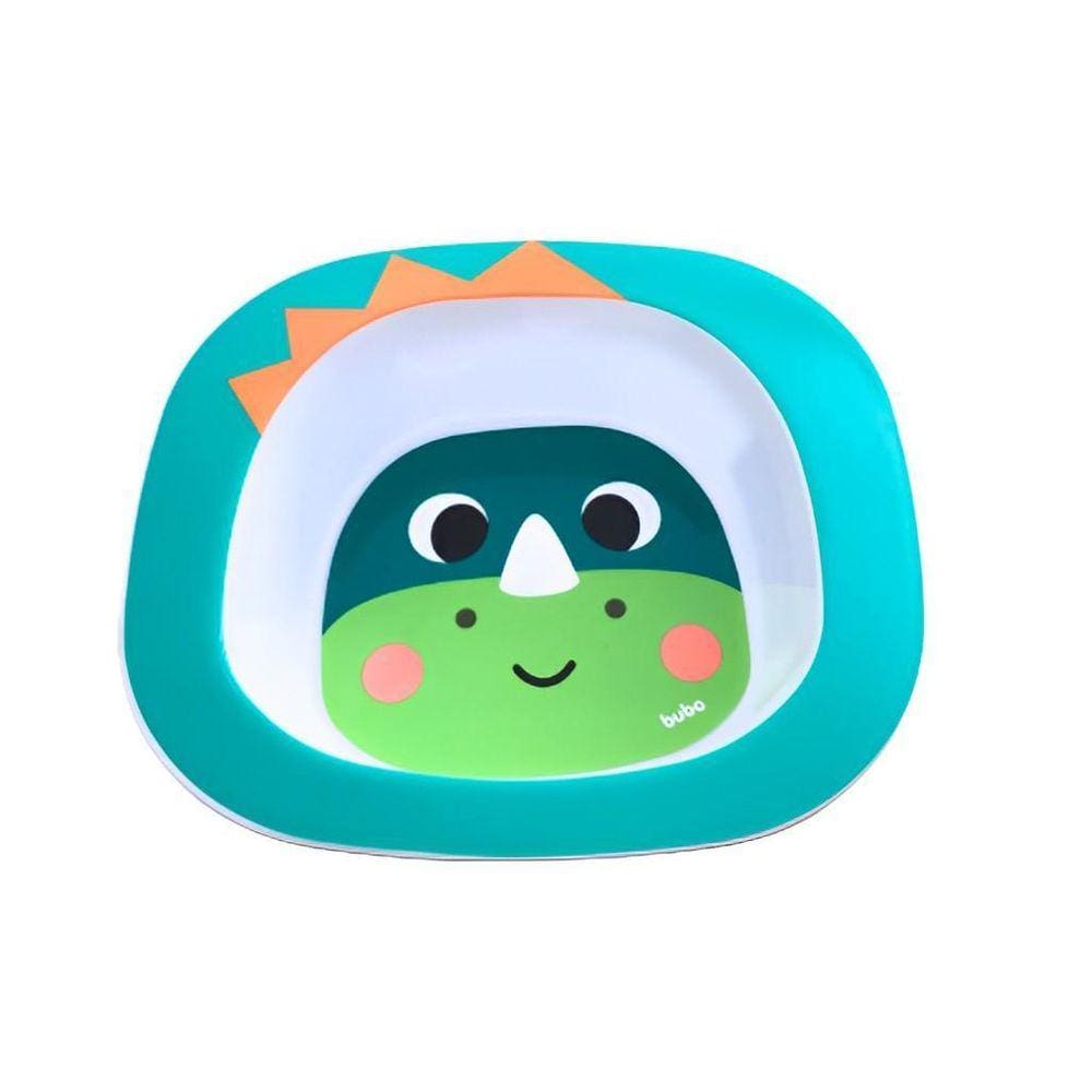 Pratinho Tigela Bowl Infantil Bubazoo Dino 16296 Buba