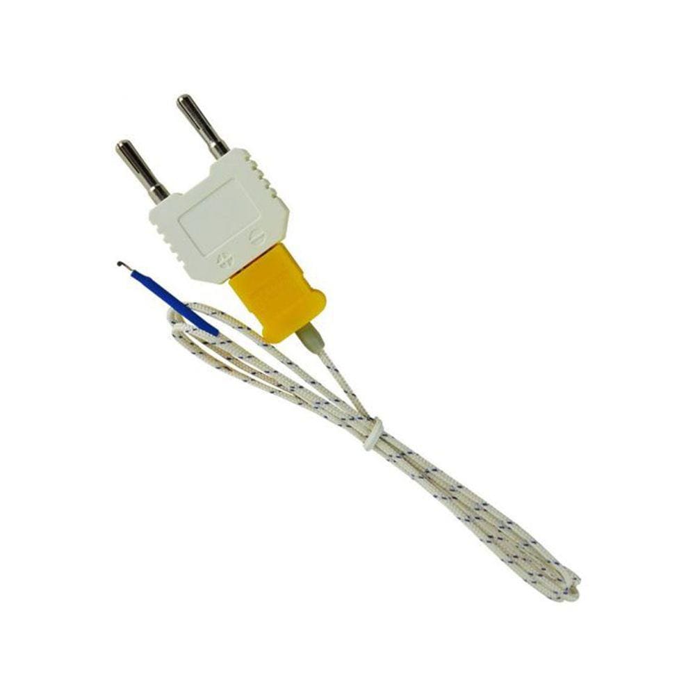 Sensor Temperatura Ambientes Tipo K Termopar Medidor Soquete Adaptador Tp-10 Portátil Instrutherm