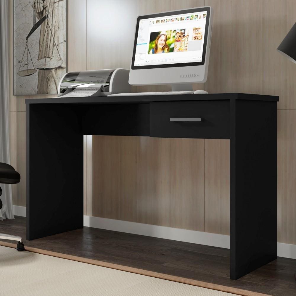 Escrivaninha com Gaveta Berline Preto