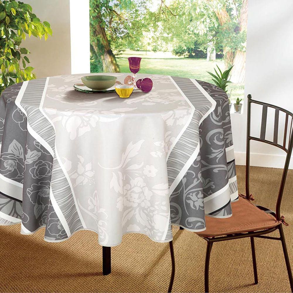 Toalha de Mesa Impermeável 4 Lugares Vizapi Lisboa 160Cm Multicolorido