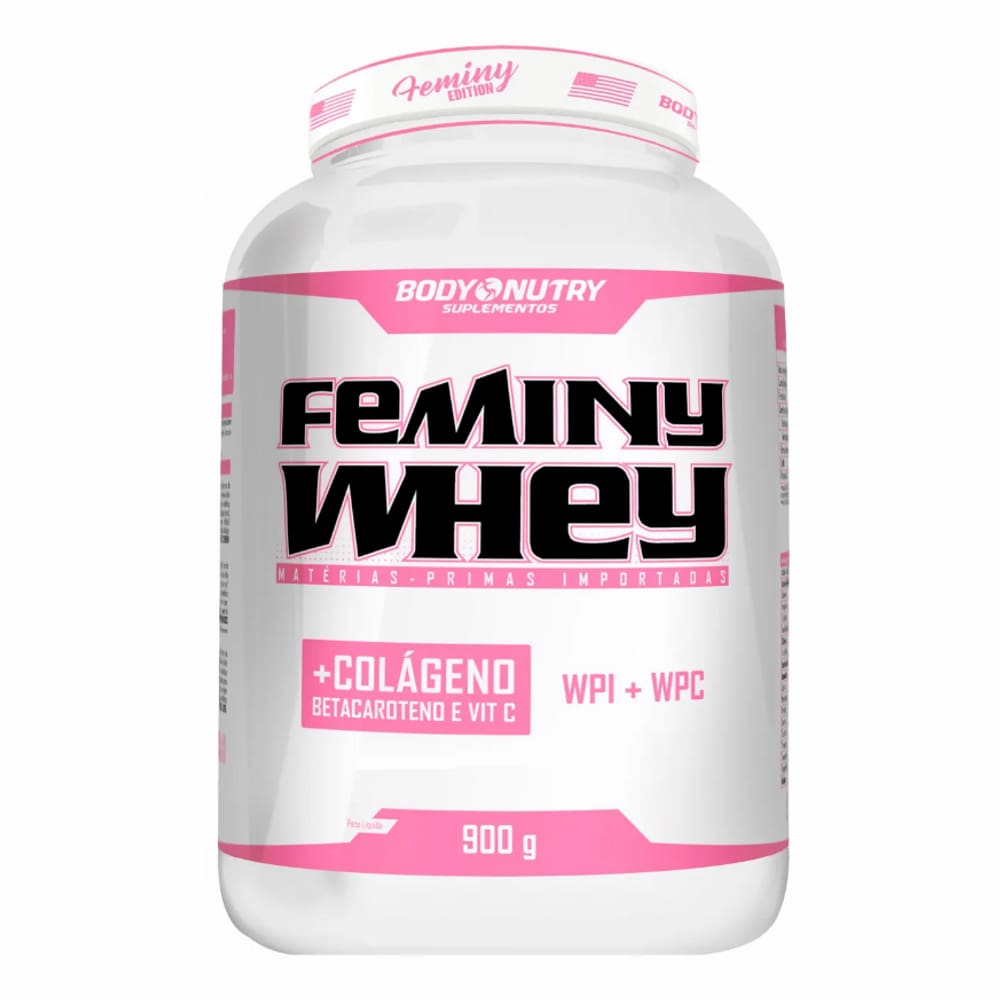 Feminy Whey, pote 900 g, Body Nutry
