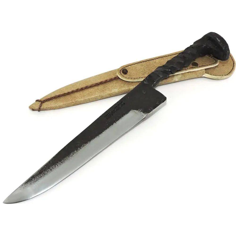 Faca Integral Forjada, Prego Trilho Trem - Lâm 22 cm.