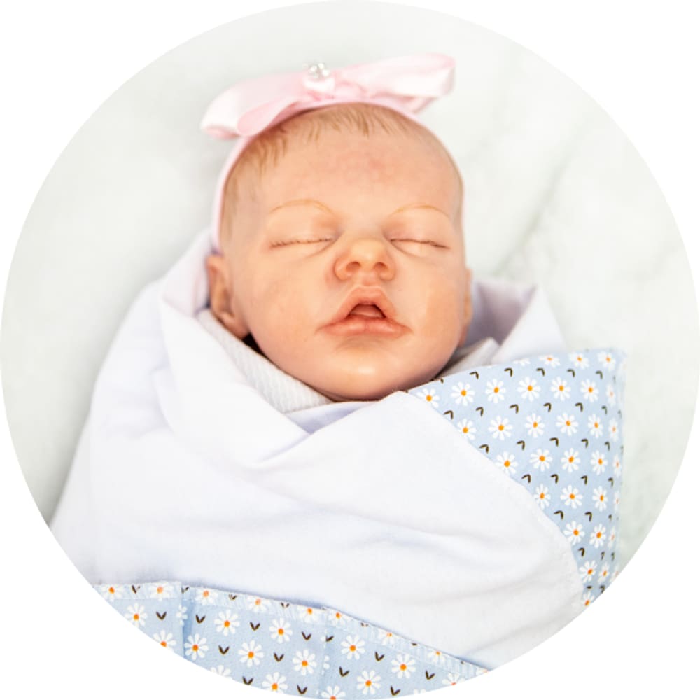 Bebe Reborn Menina Recem Nascida Muito Realista