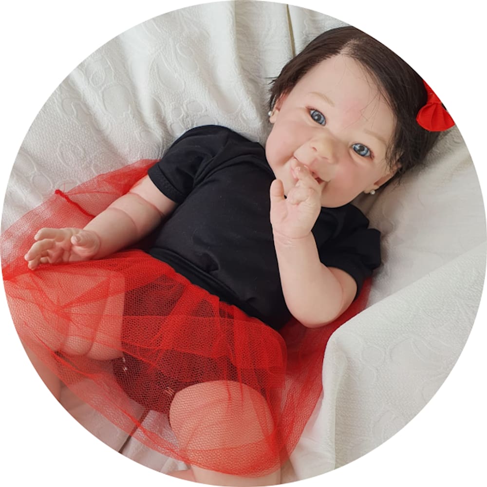 Boneca Reborn Menina Corpo Siliconado Super Realista Enxoval