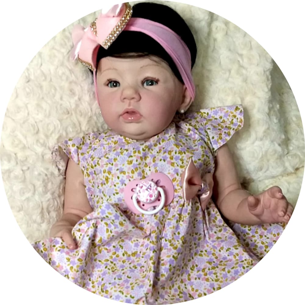 Bebe Reborn Menina Realista Muito Linda Com Enxoval