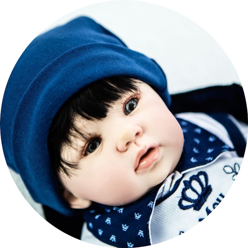 Boneca Bebe Reborn Menino Corpo Siliconado Realista