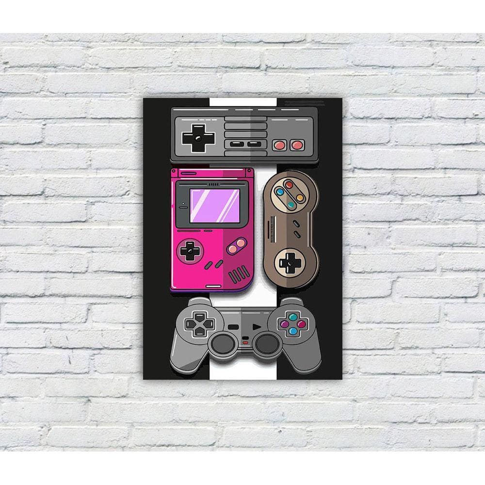 Placa Decorativa MDF Tema Gamer 03