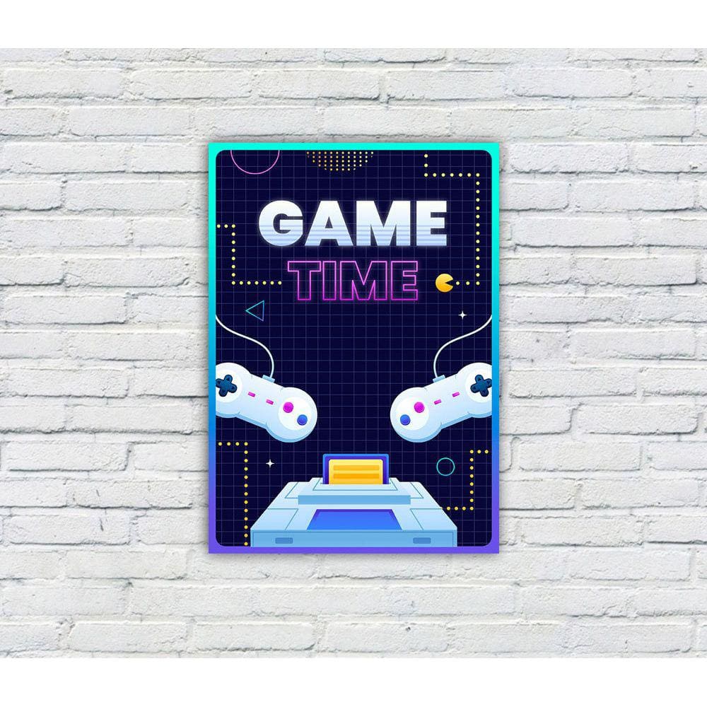Placa Decorativa MDF Tema Gamer 11