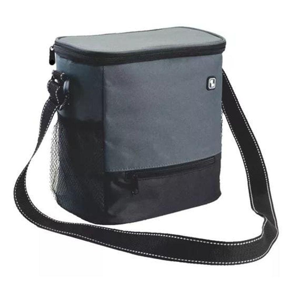 Bolsa Termica Tropical 7,5L Preto/Cinza - Soprano