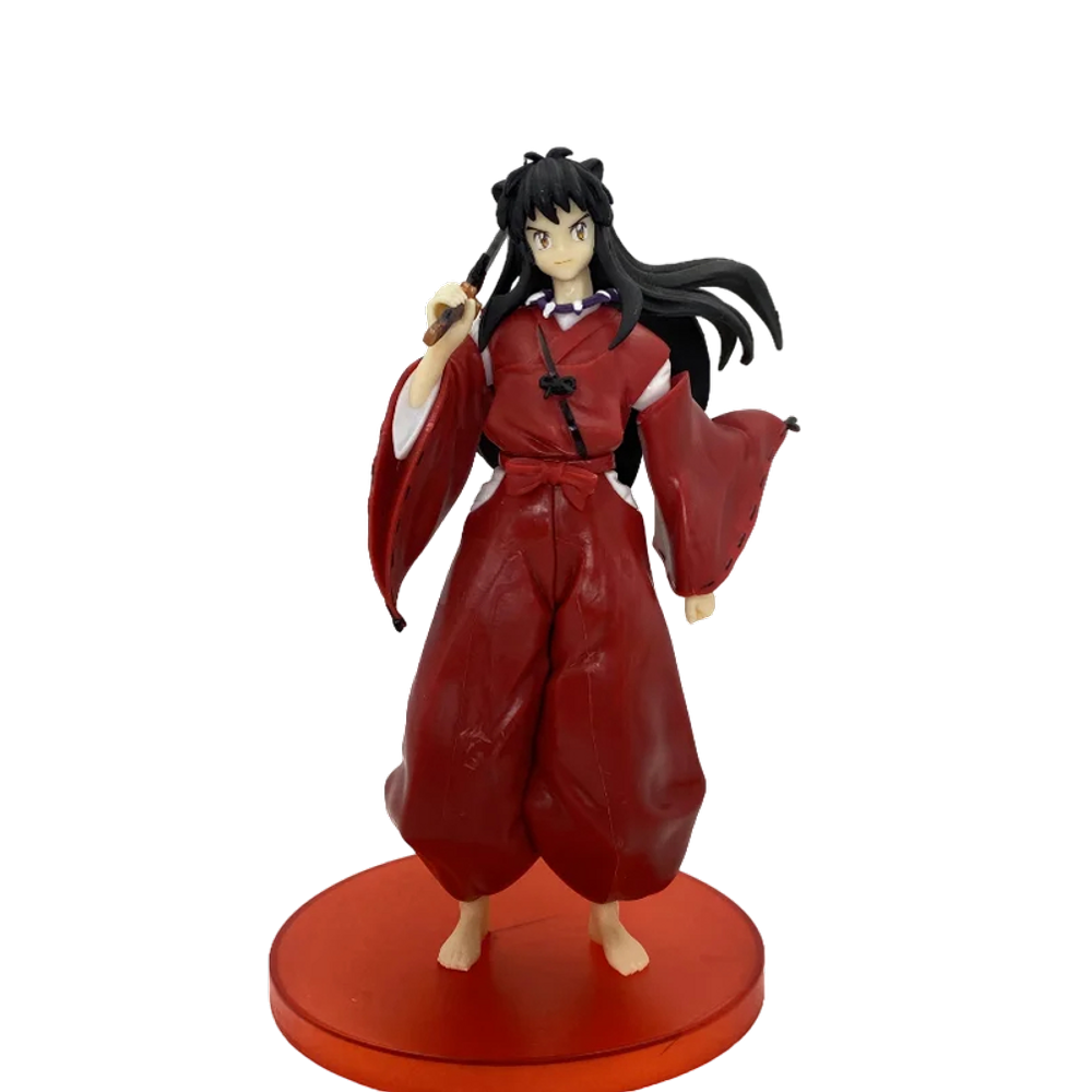 Action Figure Inuyasha Black Hair Anime 18Cm